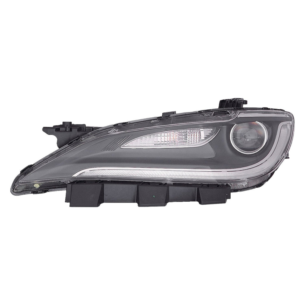 DRIVER SIDE HALOGEN HEADLIGHT ASSEMBLY -  WITH LED DAYTIME RUNNING