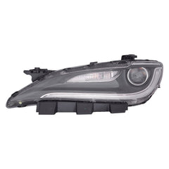 DRIVER SIDE HALOGEN HEADLIGHT ASSEMBLY -  WITH LED DAYTIME RUNNING