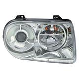 PASSENGER SIDE HID HEADLIGHT LENS AND HOUSING -  WITH PROJECTOR