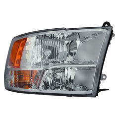 PASSENGER SIDE HALOGEN HEADLIGHT ASSEMBLY -  CHROME -  WITHOUT PROJECTOR