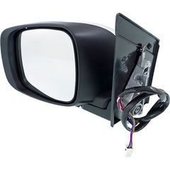 KOOL VUE MIRRORSGRAND CARAVAN/TOWN & COUNTRY 08-10 MIRROR LH, Power, Manual Folding, Heated, Chrome, w/ Memory and Signal Light