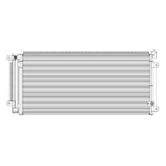 LKQ Corp - A/C Condenser for Honda Civic 2016-2021