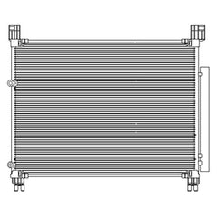 LKQ Corp - A/C Condenser for Lexus RX 2016-2019