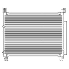 LKQ Corp - A/C Condenser for Lexus RX 2016-2019