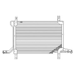 LKQ Corp - A/C Condenser for Ford Bronco 1994-1996