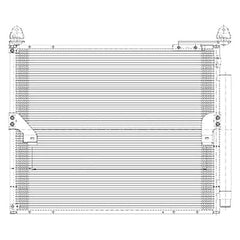 LKQ Corp - A/C Condenser for Toyota 4Runner 2010-2020