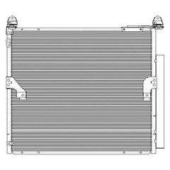 LKQ Corp - A/C Condenser for Lexus GX 2010-2020