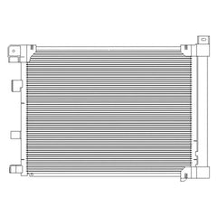 LKQ Corp - A/C Condenser for Nissan Sentra 2013-2019