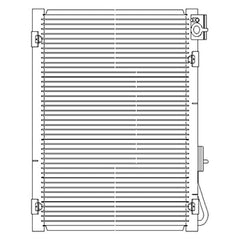 LKQ Corp - A/C Condenser for Dodge Ram 2002-2009