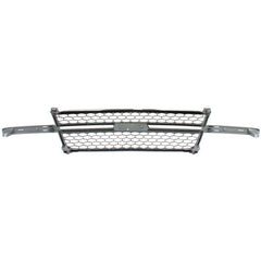 SILVERADO 2500HD/3500 03-06 GRILLE, Honeycomb, Chrome/Gray, w/o Center Bar, Includes 2007 Classic