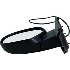 KOOL VUE MIRRORSSILVERADO 07-13/SUBURBAN 07-14 MIRROR LH, Non-Towing, Power, Manual Folding, Heated, Chrome, No Memory, Puddle Light, and Signal Light