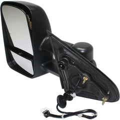 KOOL VUE MIRRORSSILVERADO/SIERRA 1500 14-14 / SIERRA 2500 HD/3500 HD 15-19 TOWING MIRROR LH, Power, Manual Folding, Heated, Textured, w/ Signal Light, Includes 19 Silverado 1500 LD/Sierra 1500 Limited