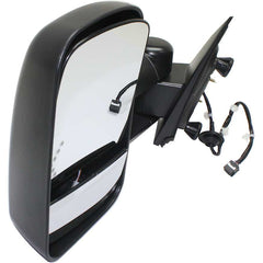 KOOL VUE MIRRORSSILVERADO/SIERRA 1500 14-14 / SIERRA 2500 HD/3500 HD 15-19 TOWING MIRROR LH, Power, Manual Folding, Heated, Textured, w/ Signal Light, Includes 19 Silverado 1500 LD/Sierra 1500 Limited