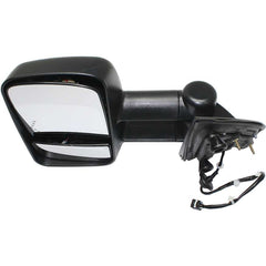 KOOL VUE MIRRORSSILVERADO/SIERRA 1500 14-14 / SIERRA 2500 HD/3500 HD 15-19 TOWING MIRROR LH, Power, Manual Folding, Heated, Textured, w/ Signal Light, Includes 19 Silverado 1500 LD/Sierra 1500 Limited