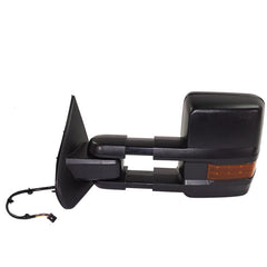 KOOL VUE MIRRORSSILVERADO/SIERRA 1500 14-18 TOWING MIRROR LH, Power, Manual Folding, Heated, Textured, Includes 19 Silverado 1500 LD/Sierra 1500 Limited, Trailer w/ Amber In-Housing LED Signal Light