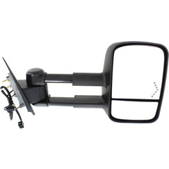KOOL VUE MIRRORSSILVERADO/SIERRA 1500 14-14 / SIERRA 2500 HD/3500 HD 15-19 TOWING MIRROR RH, Power, Manual Folding, Heated, Textured, w/ Signal Light, Includes 19 Silverado 1500 LD/Sierra 1500 Limited