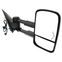 KOOL VUE MIRRORSSILVERADO/SIERRA 1500 14-14 / SIERRA 2500 HD/3500 HD 15-19 TOWING MIRROR RH, Power, Manual Folding, Heated, Textured, w/ Signal Light, Includes 19 Silverado 1500 LD/Sierra 1500 Limited