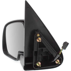 KOOL VUE MIRRORSSILVERADO/SIERRA 01-02 MIRROR LH, Power, Heated, Manual Folding, Paintable, No Memory, Puddle Light, and Signal Light