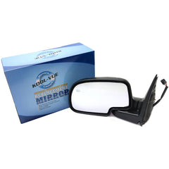 KOOL VUE MIRRORSSILVERADO/SIERRA 01-02 MIRROR LH, Power, Heated, Manual Folding, Paintable, No Memory, Puddle Light, and Signal Light