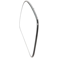 RAINIER 04-07/BRAVADA 02-04 MIRROR GLASS LH, Non Heated , No Signal and Blind Spot Detection, w/ Backing Plate
