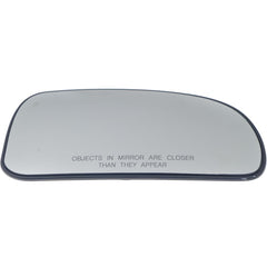 TRAILBLAZER 02-09 MIRROR GLASS RH, Heated , No Signal and Blind Spot Detection, w/ Backing Plate