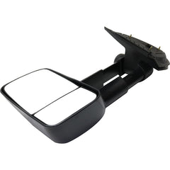 KOOL VUE MIRRORSSILVERADO 07-13/SUBURBAN 07-14 TOWING MIRROR LH, Manual Adjust, Manual Folding, Non-Heated, Textured, No Memory, Puddle Light, and Signal Light