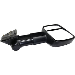 KOOL VUE MIRRORSSILVERADO 07-13/SUBURBAN 07-14 TOWING MIRROR LH, Manual Adjust, Manual Folding, Non-Heated, Textured, No Memory, Puddle Light, and Signal Light