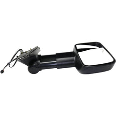 KOOL VUE MIRRORSSILVERADO 07-14/SUBURBAN 07-14 TOWING MIRROR LH, Power, Manual Folding, Heated, Textured, w/ In-glass Signal Light, No Memory and Puddle Light