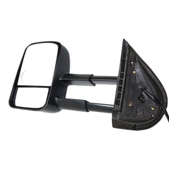 KOOL VUE MIRRORSSILVERADO 07-14/SUBURBAN 07-14 TOWING MIRROR LH, Power, Manual Folding, Heated, Textured, w/ In-glass Signal Light, No Memory and Puddle Light