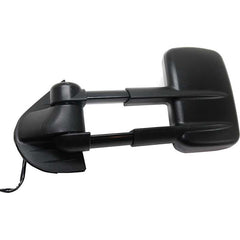 KOOL VUE MIRRORSSILVERADO 07-14/SUBURBAN 07-14 TOWING MIRROR LH, Power, Manual Folding, Heated, Textured, w/ In-glass Signal Light, No Memory and Puddle Light