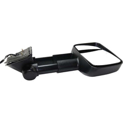KOOL VUE MIRRORSSILVERADO 07-14/SUBURBAN 07-14 TOWING MIRROR LH, Power, Manual Folding, Heated, Textured, w/ In-glass Signal Light, No Memory and Puddle Light