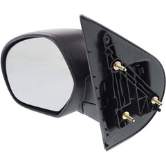 KOOL VUE MIRRORSSILVERADO 07-13/SUBURBAN 07-14 MIRROR LH, Non-Towing, Manual Adjust, Manual Folding, Non-Heated, Textured, No Memory, Puddle Light, and Signal Light