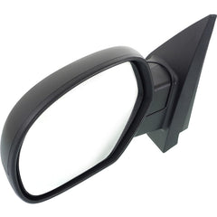 KOOL VUE MIRRORSSILVERADO 07-13/SUBURBAN 07-14 MIRROR LH, Non-Towing, Manual Adjust, Manual Folding, Non-Heated, Textured, No Memory, Puddle Light, and Signal Light