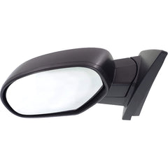 KOOL VUE MIRRORSSILVERADO 07-13/SUBURBAN 07-14 MIRROR LH, Non-Towing, Manual Adjust, Manual Folding, Non-Heated, Textured, No Memory, Puddle Light, and Signal Light