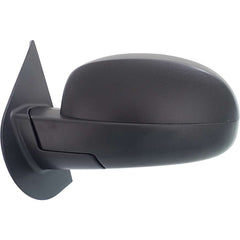 KOOL VUE MIRRORSSILVERADO 07-13/SUBURBAN 07-14 MIRROR LH, Non-Towing, Manual Adjust, Manual Folding, Non-Heated, Textured, No Memory, Puddle Light, and Signal Light