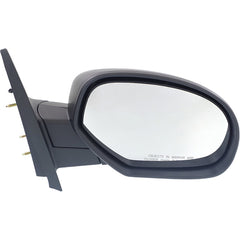 KOOL VUE MIRRORSSILVERADO 07-13/SUBURBAN 07-14 MIRROR RH, Non-Towing, Manual Adjust, Manual Folding, Non-Heated, Textured, No Memory, Puddle Light, and Signal Light