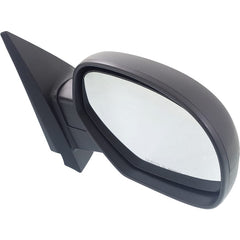 KOOL VUE MIRRORSSILVERADO 07-13/SUBURBAN 07-14 MIRROR RH, Non-Towing, Manual Adjust, Manual Folding, Non-Heated, Textured, No Memory, Puddle Light, and Signal Light