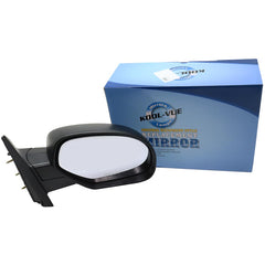 KOOL VUE MIRRORSSILVERADO 07-13/SUBURBAN 07-14 MIRROR RH, Non-Towing, Manual Adjust, Manual Folding, Non-Heated, Textured, No Memory, Puddle Light, and Signal Light