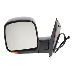 KOOL VUE MIRRORSEXPRESS/SAVANA VAN 03-07 MIRROR LH, Non-Towing, Power, Manual Folding, Heated, Textured, Standard Type, w/ Signal Light
