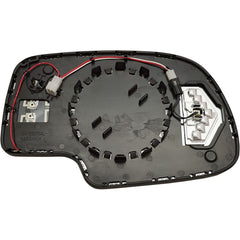 SILVERADO/SIERRA 03-06 MIRROR GLASS LH, Non-Towing, Heated, w/ Backing Plate, Auto-Dim, and Signal Light, No Blind Spot Detection, All Cab Types, Includes 2007 Classic