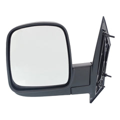 KOOL VUE MIRRORSEXPRESS/SAVANA VAN 03-07 MIRROR LH, Non-Towing, Manual Adjust, Manual Folding, Non-Heated, Textured, Standard Type, No Signal Light