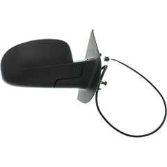 KOOL VUE MIRRORSSILVERADO 07-13/SUBURBAN 07-14 MIRROR RH, Non-Towing, Power, Manual Folding, Heated, Textured, No Memory, Puddle Light, and Signal Light