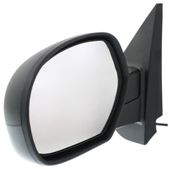 KOOL VUE MIRRORSSILVERADO 07-13/SUBURBAN 07-14 MIRROR LH, Non-Towing, Power, Manual Folding, Heated, Textured, No Memory, Puddle Light, and Signal Light
