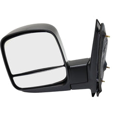 KOOL VUE MIRRORSEXPRESS/SAVANA VAN 08-21 MIRROR LH, Non-Towing, Manual Adjust, Manual Folding, Non-Heated, Textured, Standard Type, No Signal Light