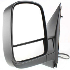 KOOL VUE MIRRORSEXPRESS/SAVANA VAN 08-23 MIRROR LH, Non-Towing, Power, Manual Folding, Heated, Textured, Standard Type, No Signal Light