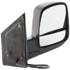 KOOL VUE MIRRORSEXPRESS/SAVANA VAN 08-23 MIRROR RH, Non-Towing, Power, Manual Folding, Heated, Textured, Standard Type, No Signal Light