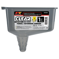 Wilmar Hand Tools Clear View Easy Hold Funnel 2 pt.
