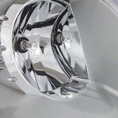MAGNUM 05-07 HEAD LAMP RH Assembly, Halogen, Chrome Bezel