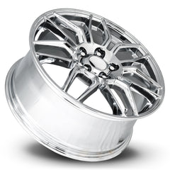 19x8.5 Aluminum Wheel with 5x4.75 Bolt Pattern - Chrome