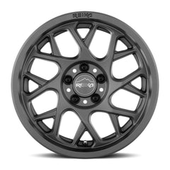 15x7 Aluminum Wheel with 5x100 Bolt Pattern - Slate Gray